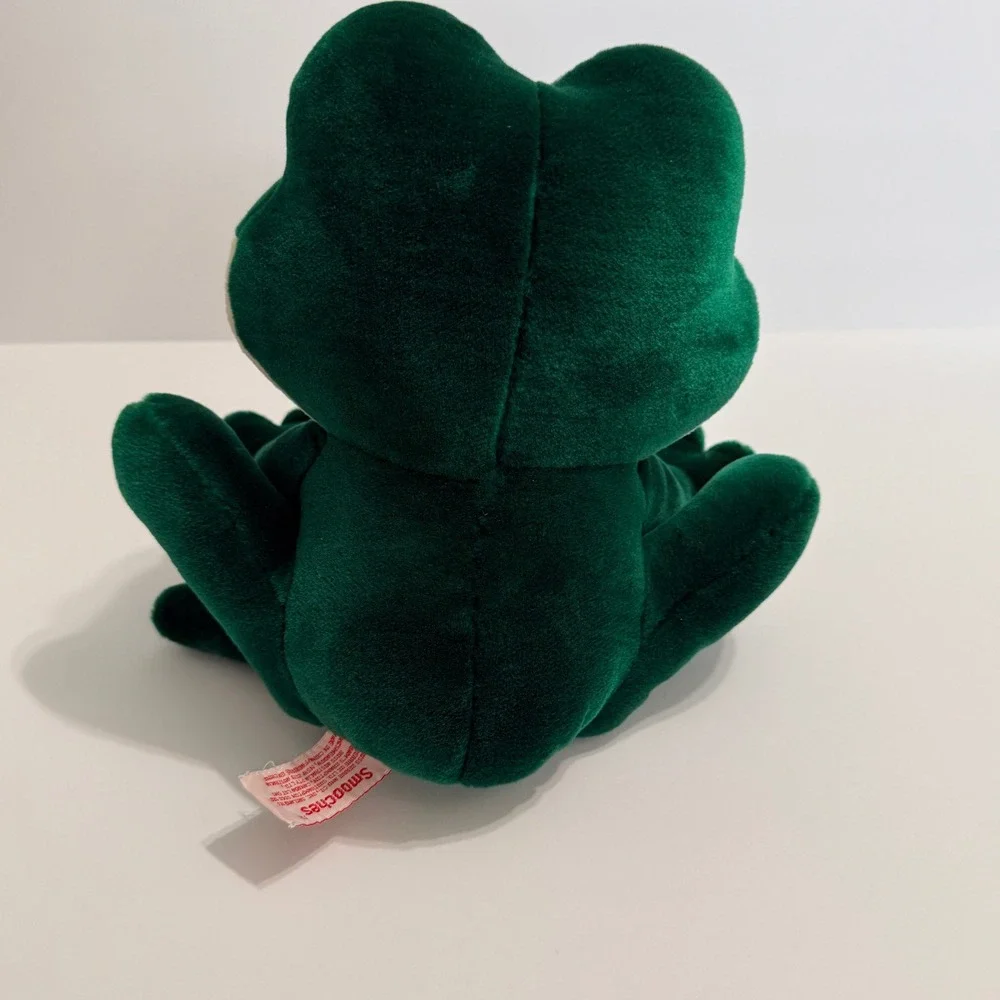 Russ Smooches Frog Plush Big‎ Eyes Red Lips Green 9 inch Polyester Fiber 25566P